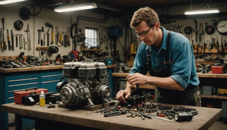 pas d'etincelle a la bougie moteur 4 temps