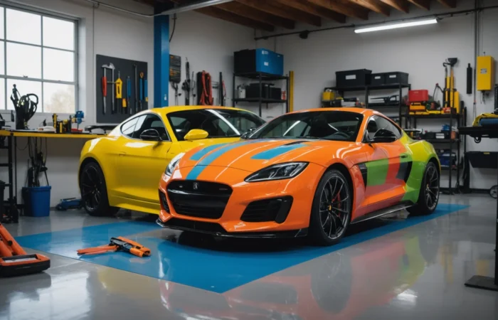covering voiture sport