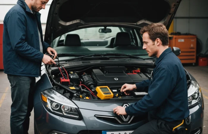 panne recharge batterie megane 2